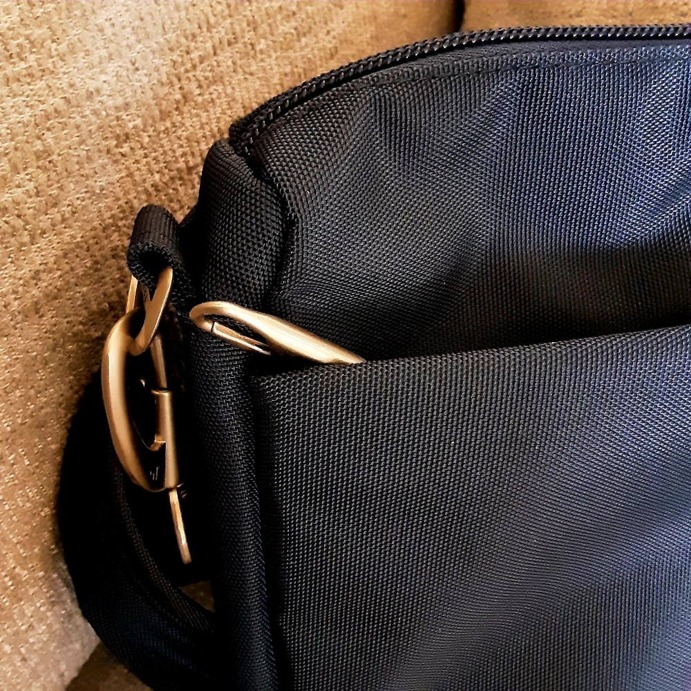 Travelon Navy Anti-Theft Crossbody Bag Classic East/West - Picture 5 of 11